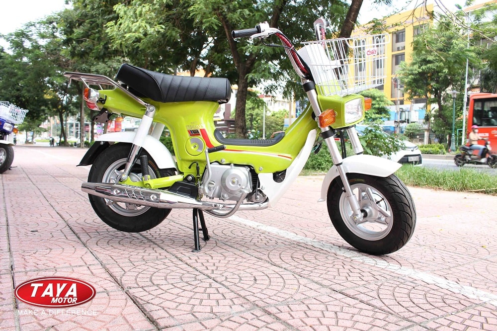 Xe máy 50cc Chaly Taya màu vàng  TAYA MOTOR