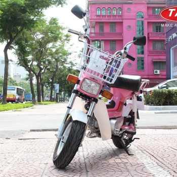 Xe máy 50cc Chaly Taya (màu hồng) - TAYA MOTOR