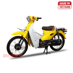 xe cub luxury màu vàng