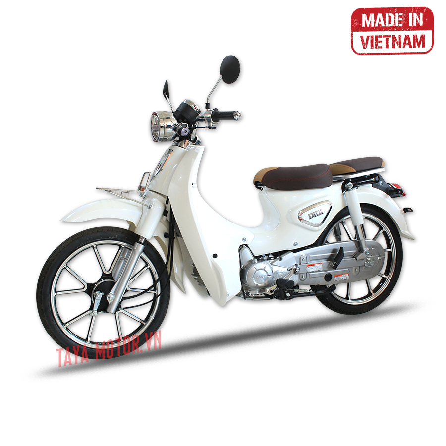 Xe Cub Taya Pro 2023 màu trắng  TAYA MOTOR